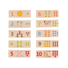 Wooden Number Tiles